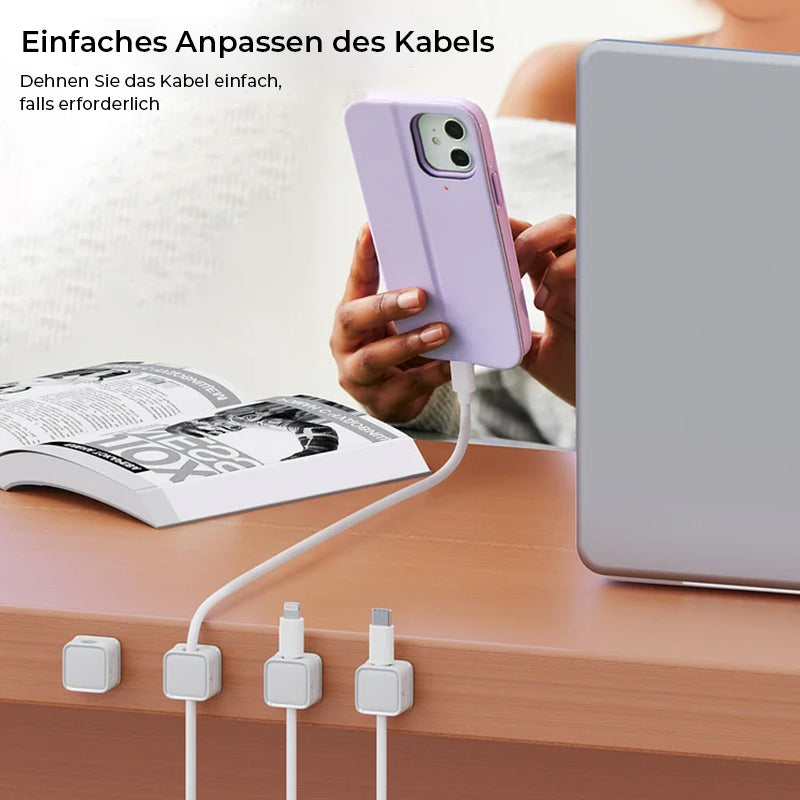 50% Rabatt | MagnetClips™ - Magnetische Kabelorganisatoren [Letzter Tag Rabatt]