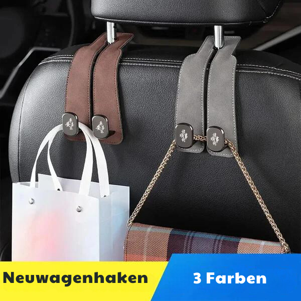 1+1 GRATIS | AutoSitz-Haken™ - Multifunktionaler Wildleder-Organizer