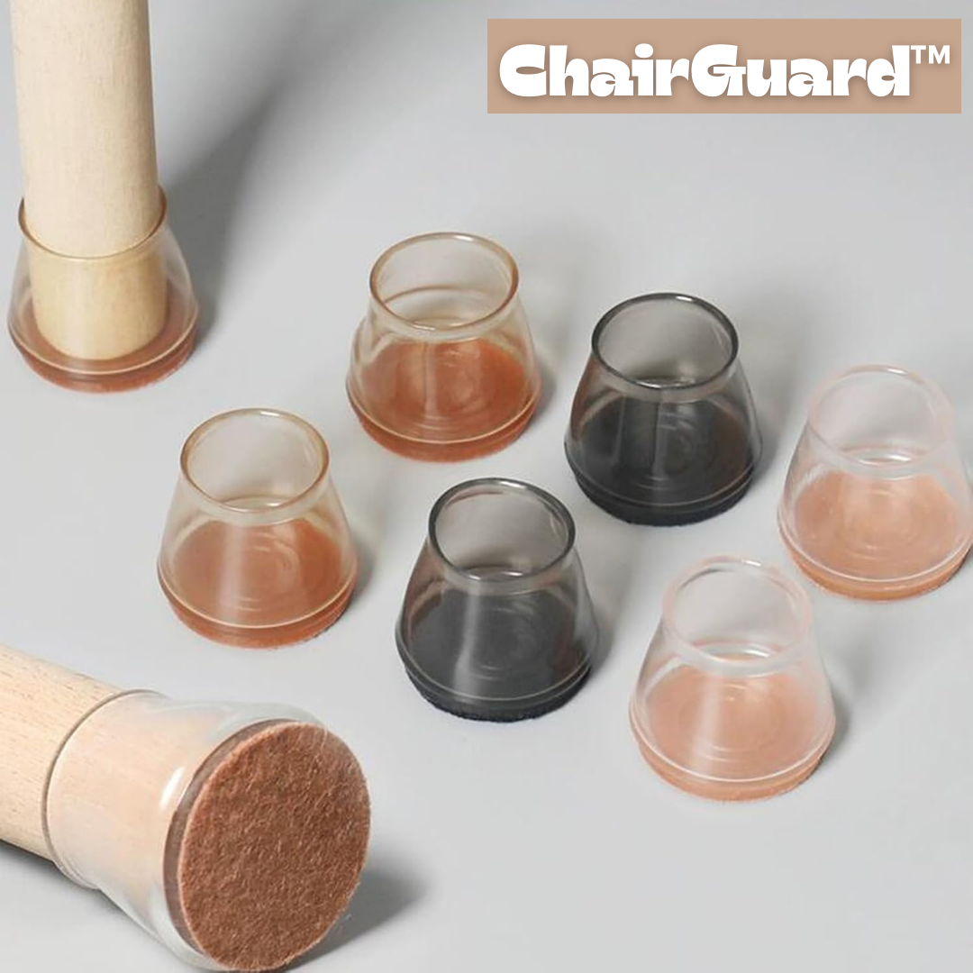 ChairGuard™ – Silikon-Schutzkappen für Stuhlbeine gegen Kratzer & Lärm [4 + 4 Gratis]