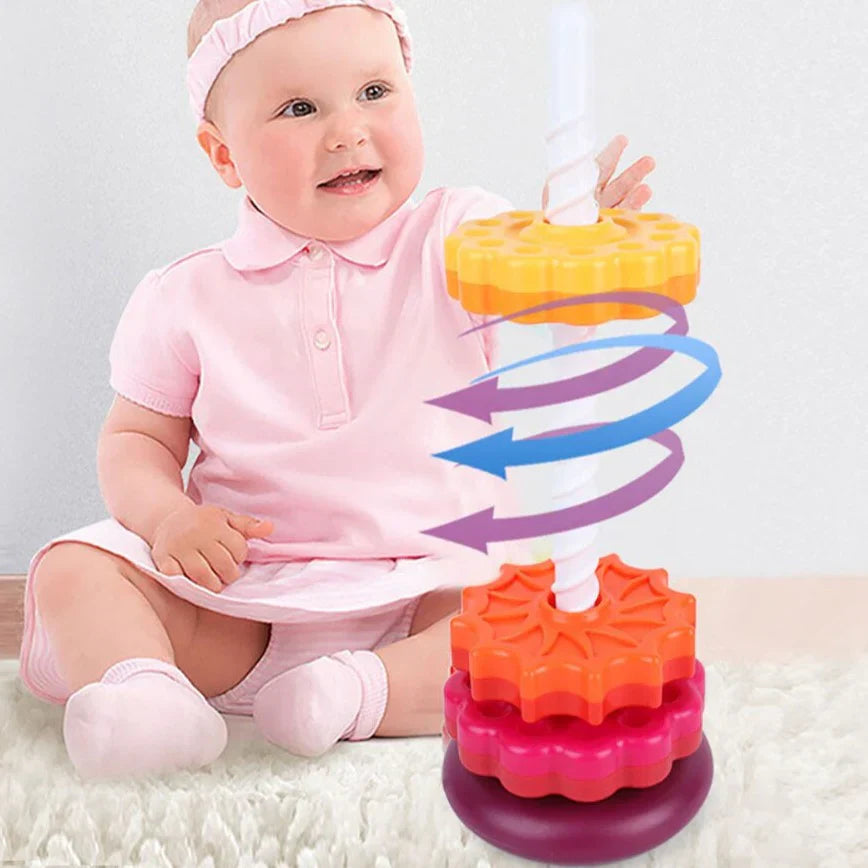 HappyTower™ - Bunter Stapelturm für Kinder | 40% Rabatt!