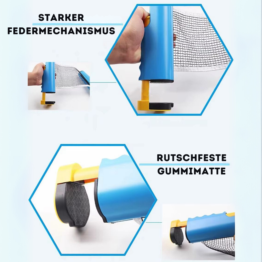 TableFlex™ – Tischtennis-Spaß für Zuhause im Handumdrehen