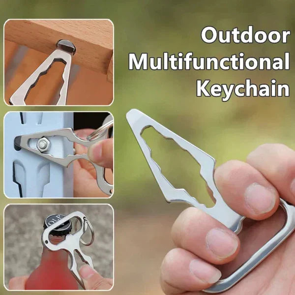 KeyPlus™ | Multifunktionaler Schlüsselanhänger für den Außenbereich