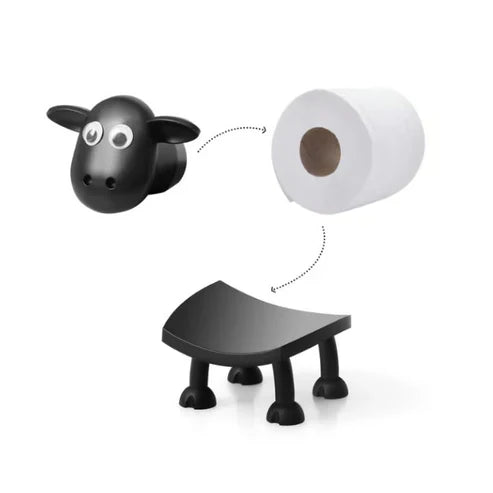 Sheepy™ – Charmanter Toilettenpapierhalter mit Schafen [Letzter Tag Rabatt]