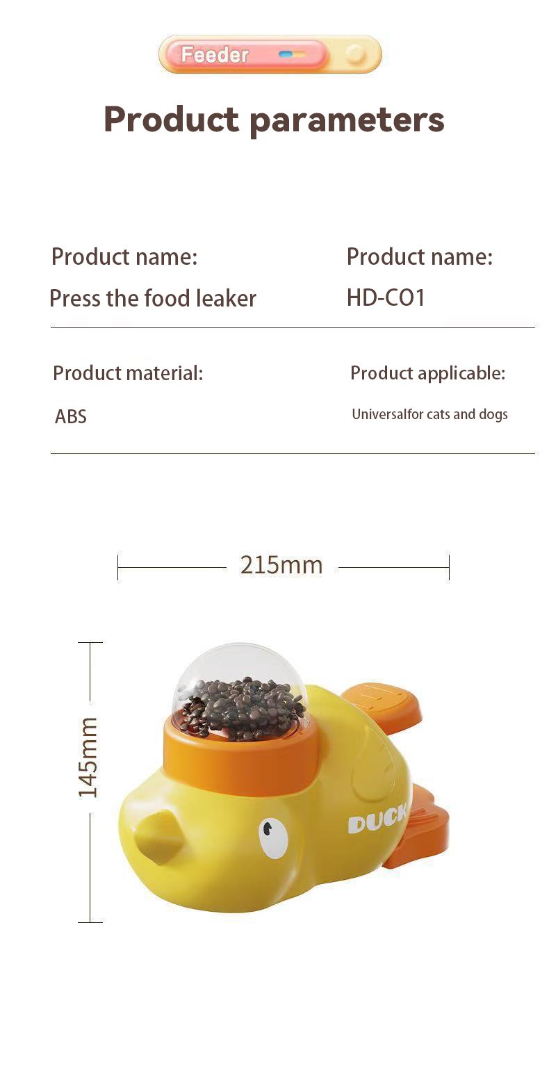 50% Rabatt | DuckFun™ | Interaktiver Mini-Enten-Futterspender
