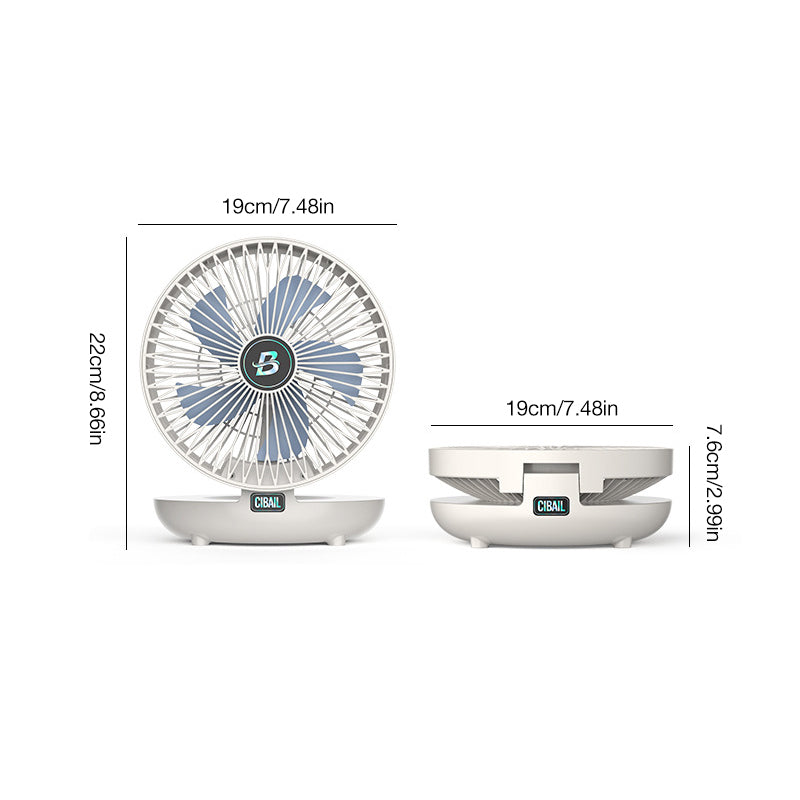 FlexiFan™ | Kompakt & Einstellbar Luft Zirkulation Ventilator