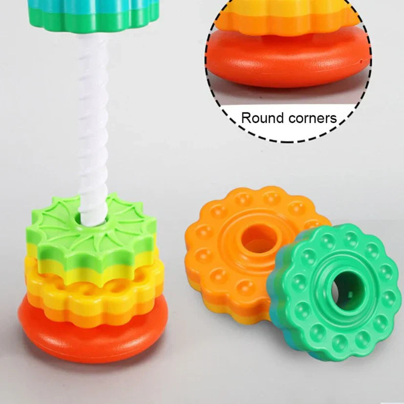 HappyTower™ - Bunter Stapelturm für Kinder | 40% Rabatt!