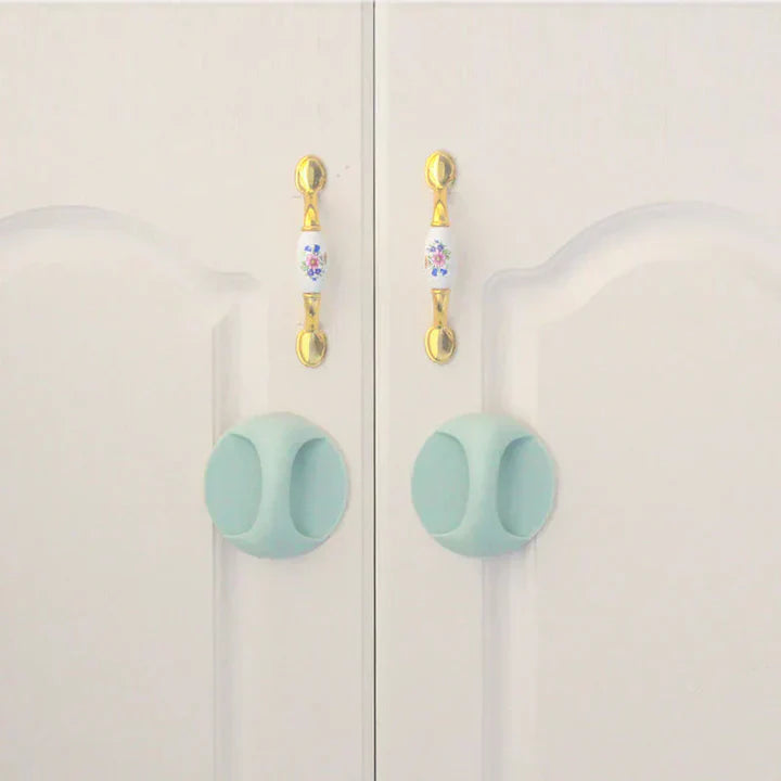 4+4 Gratis | StickyOpen™ | Selbstklebende Runde Griffe