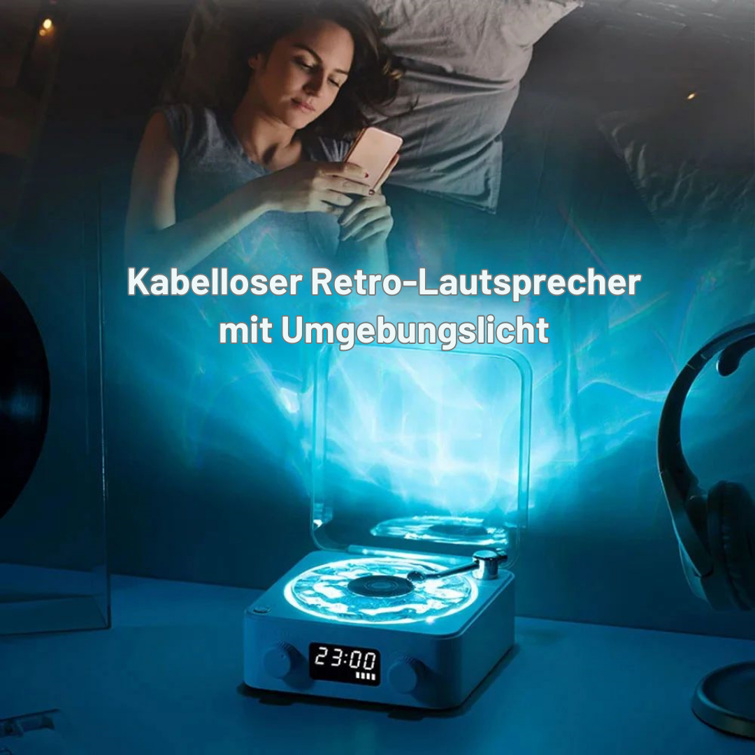 Tönen™ Waves Vinyl Bluetooth Lautsprecher