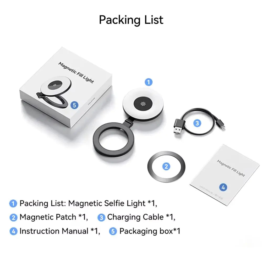 GlowMag™ | Magnetischer Lichtdiffusor — Perfektes Licht für Foto & Livestream