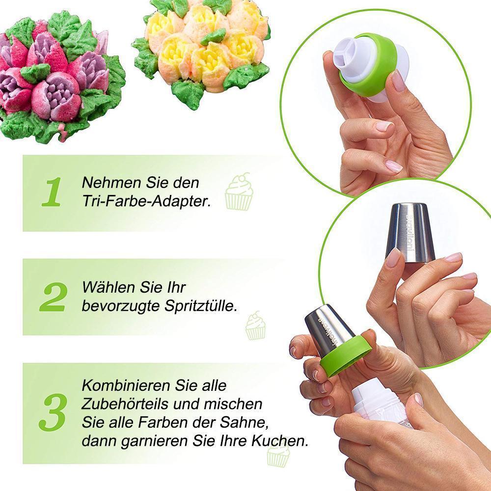 1 + 1 GRATIS - DecoratingNozzles™ | Spritztüllen-Set