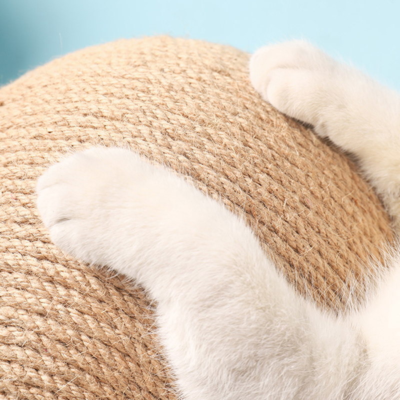 ClawSphere™ – Drehbarer Katzen-Kratzball Spielspaß & Fitness [50% Rabatt]