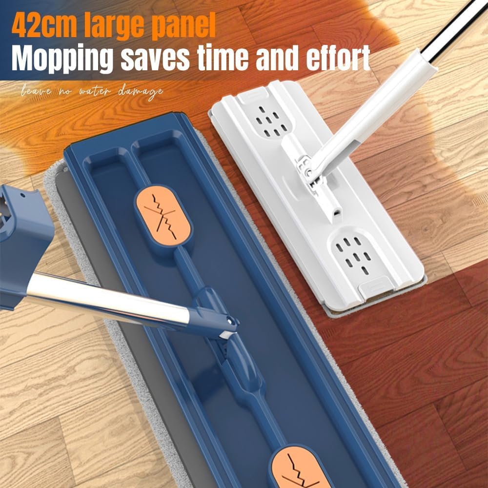 Flachmopp™ - Efficiënt schoonmaken, zonder bukken!