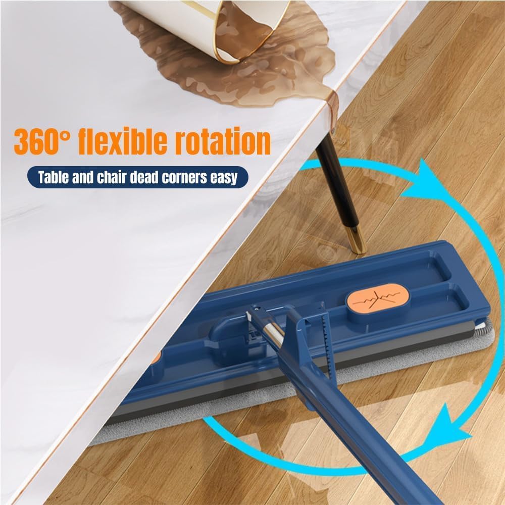 Flachmopp™ - Efficiënt schoonmaken, zonder bukken!