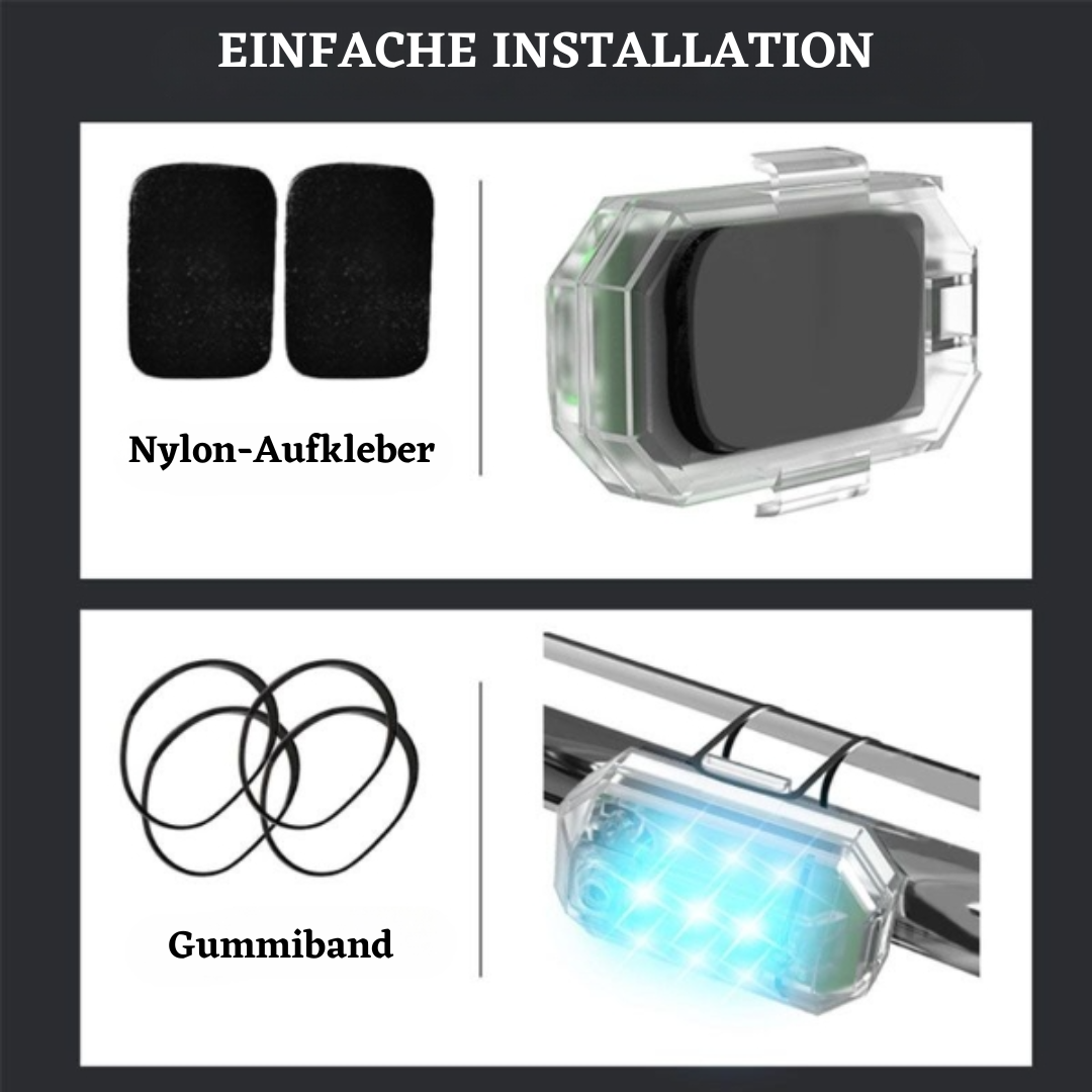 Nova Strobe™ – Verleihen Sie Ihrem Fahrzeug ein einzigartiges Leuchten ohne Installationsaufwand! [Nur heute Rabatt]