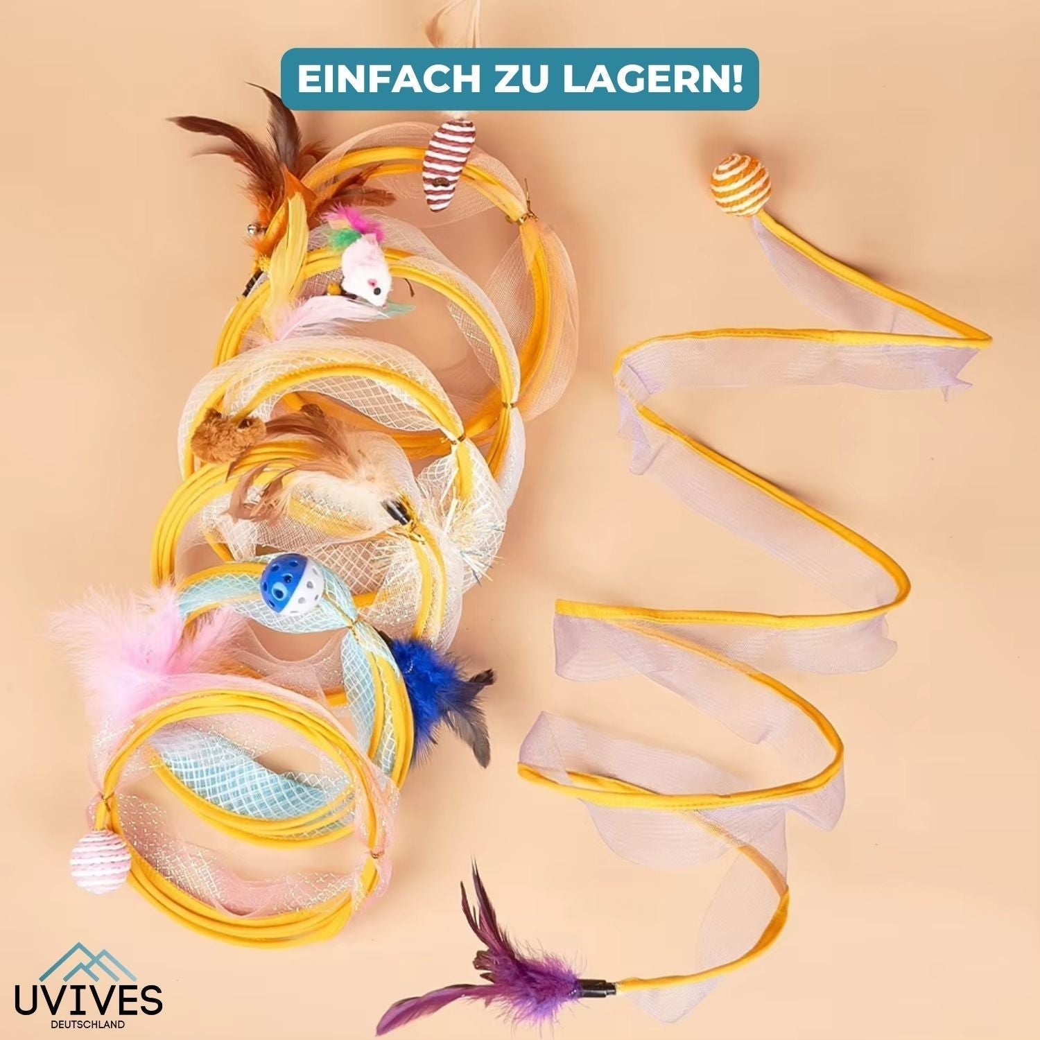 MeowMania™ – Integriertes Spielzeug