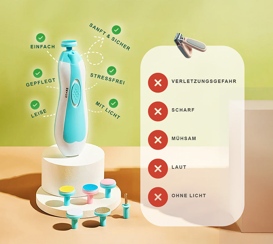 BabyTrim™ - Für stressfreies Nägelschneiden ohne Sorgen! [Letzter Tag Rabatt]