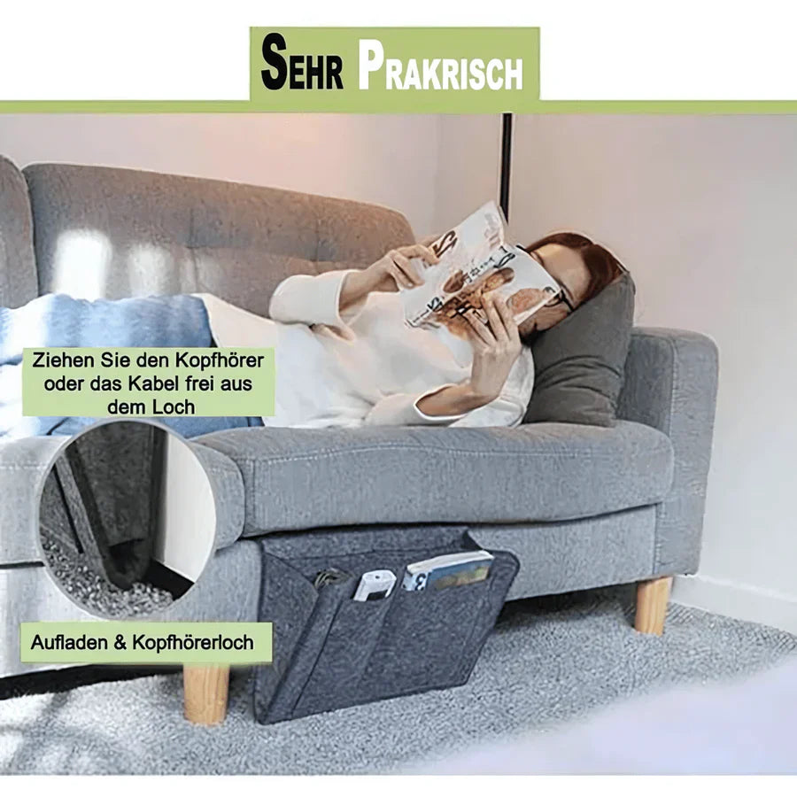 BedStorage™ – Nachttisch-Organizer für ein Aufgeräumtes Schlafzimmer | 1+1 GRATIS