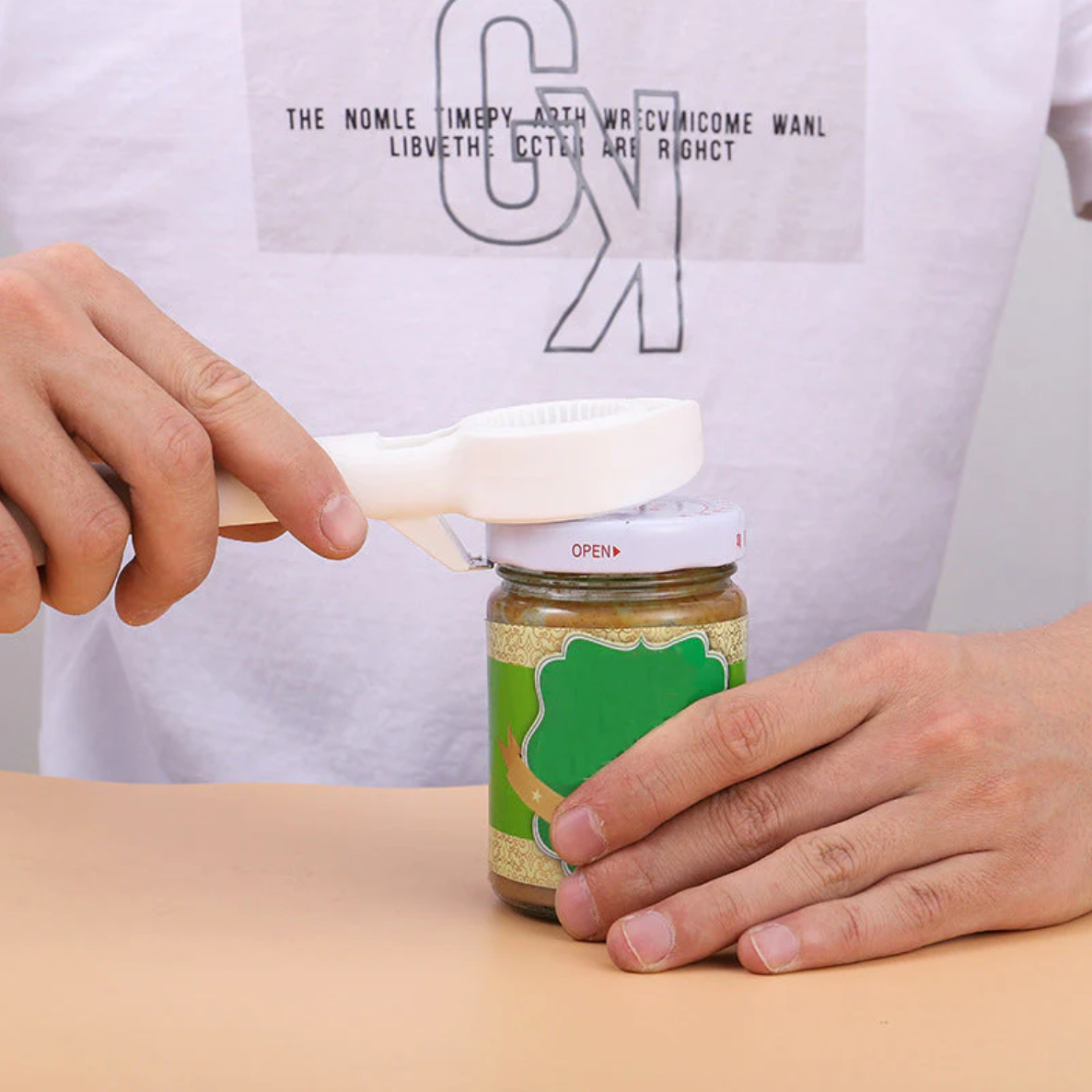 1+1 Gratis | Cappy™ Leichtes Öffnen aller Flaschen und Gläser