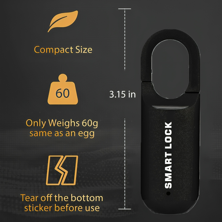 Lock™ - Biometrisches Mini-Vorhängeschloss [Letzter Tag Rabatt]