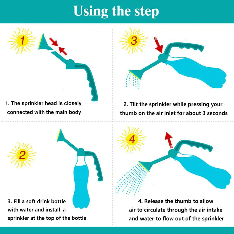 Spritz™ | Gartenpflanzen Bewässerung Handheld Sprühdüse