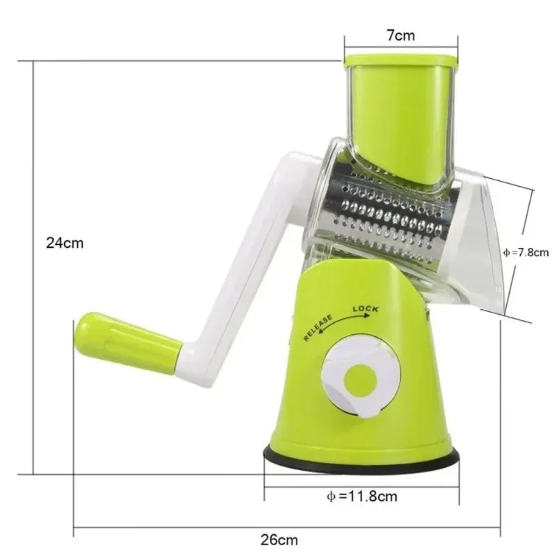 VeggiPro™ - 3-in-1 Multifunktions-Gemüseschneider