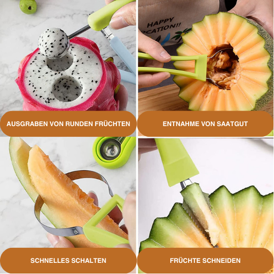 Obstmeister™ - 4 in 1 Obstwerkzeug Messer |  1+1 GRATIS