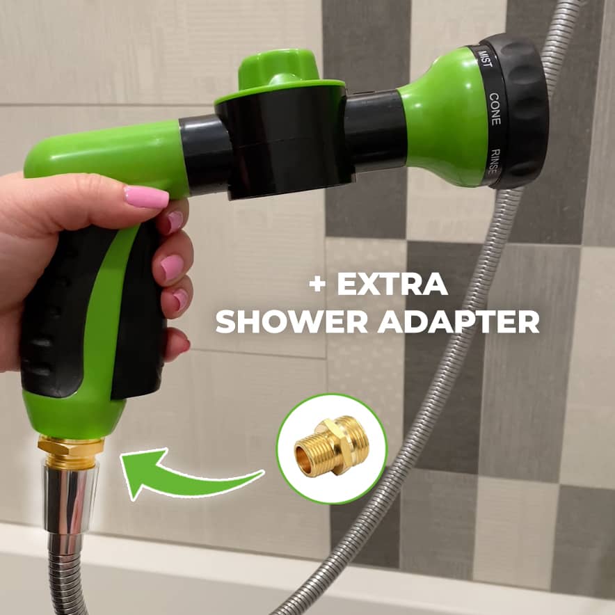 FoamClean™ | Einstellbare Sprühdüse zur Reinigung von Tierfellen [Letzter Tag Rabatt]