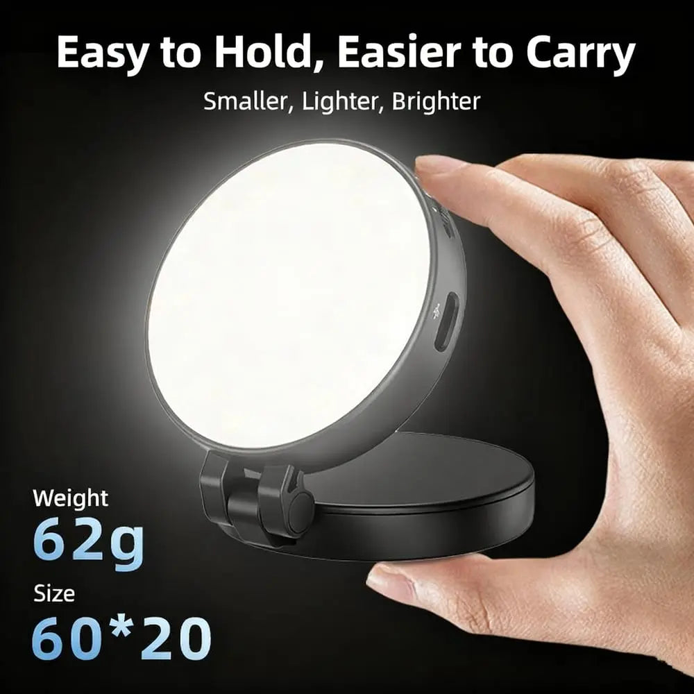 GlowMag™ | Magnetischer Lichtdiffusor — Perfektes Licht für Foto & Livestream