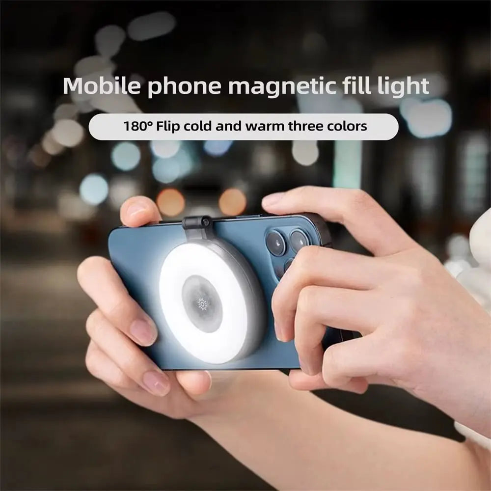 GlowMag™ | Magnetischer Lichtdiffusor — Perfektes Licht für Foto & Livestream