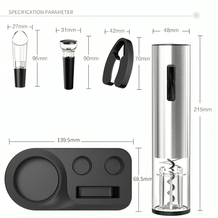 BottleMate™ | Elektrischer Weinöffner [Letzter Tag Rabatt]