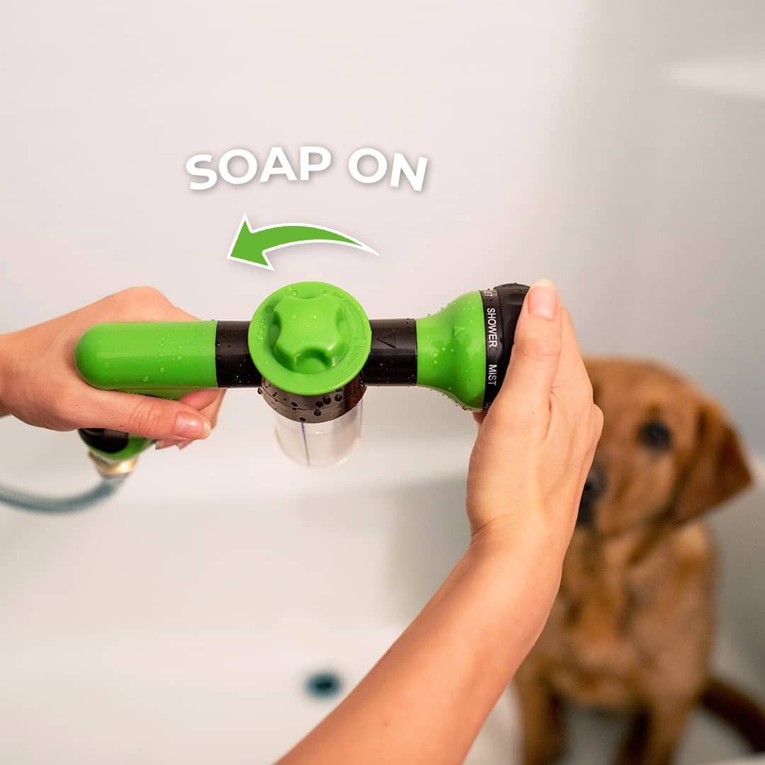 FoamClean™ | Einstellbare Sprühdüse zur Reinigung von Tierfellen [Letzter Tag Rabatt]