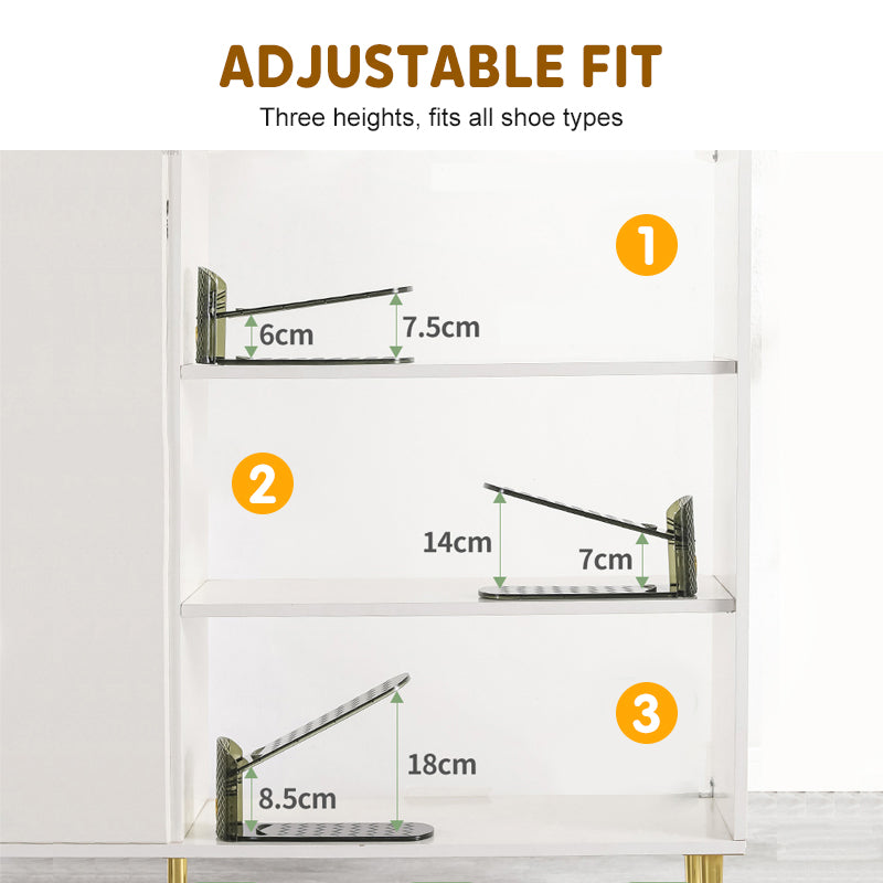 2+1 GRATIS | ShoeStack™ | Verstellbarer Doppel-Schuhorganizer