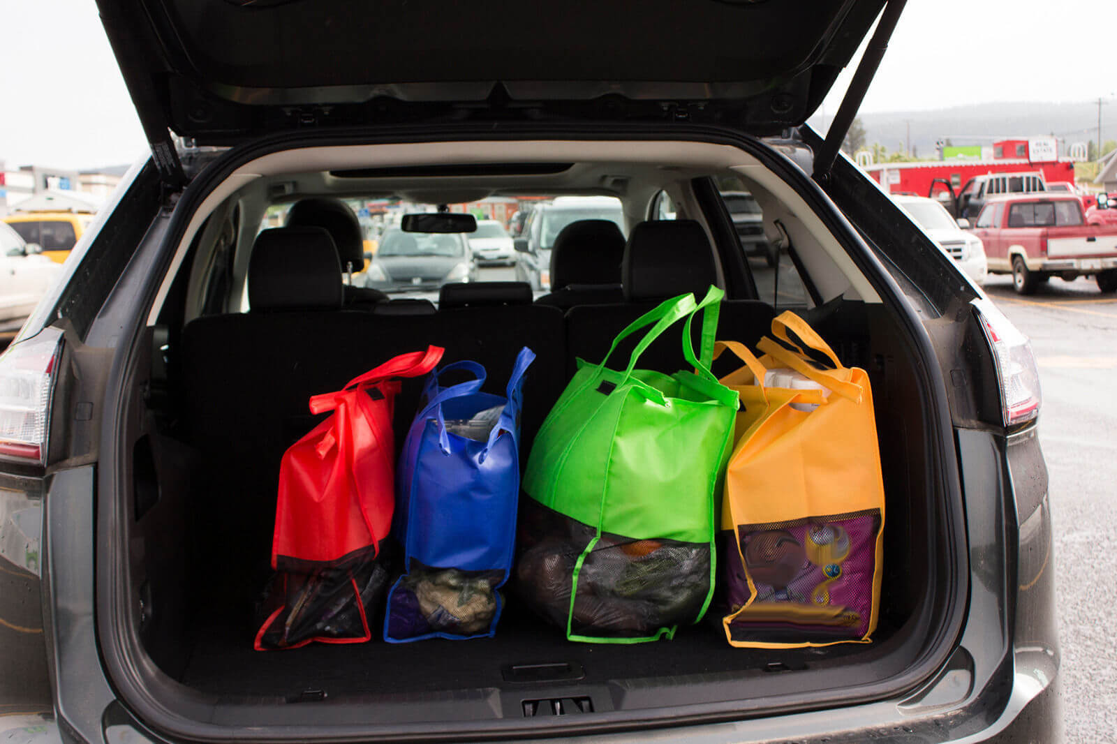 2+2 GRATIS | EcoTrolley™ - Intelligente wiederverwendbare Einkaufstaschen